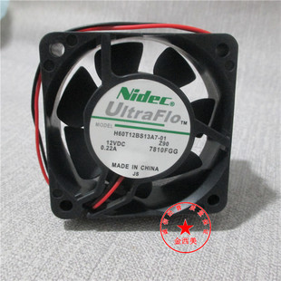 0.64AS9官电电源散热风扇6CM 12V gxnfaen 01Z90 H60T12BS13A7