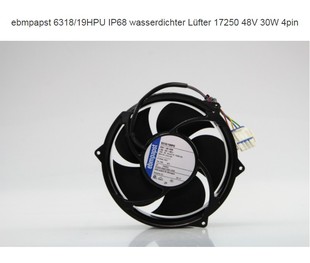 19HP 17CM 48V 17251 变频器机箱散热风扇gxnfaen 30W 6318