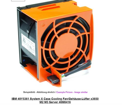 IBM xSeries x3650 M2 M3风扇 Hot Swap Fan FRU 49Y5361 46M6416