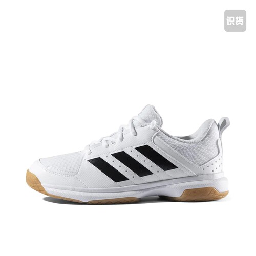 adidas Ligra 7 减震回弹 羽毛球鞋 白色/黑色GZ0069山东ls仓