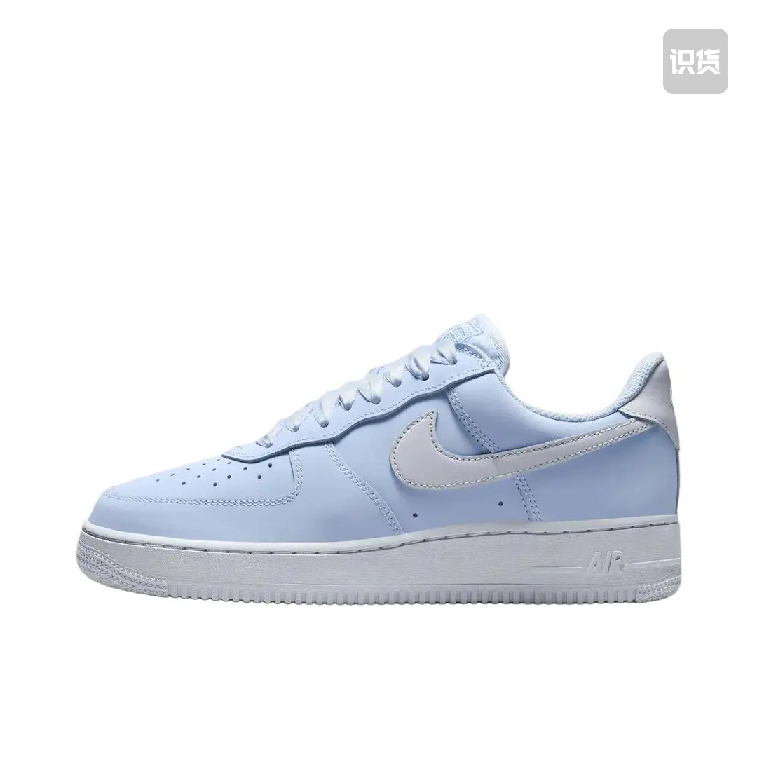 Nike Air Force 1 空军一号 氢蓝色/足球灰IR0871-400山东ls仓