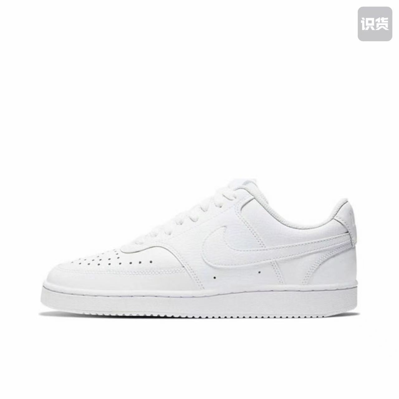 Nike Court Vision 广州XY仓 复古缓震抓地防滑轻便 纯白Low