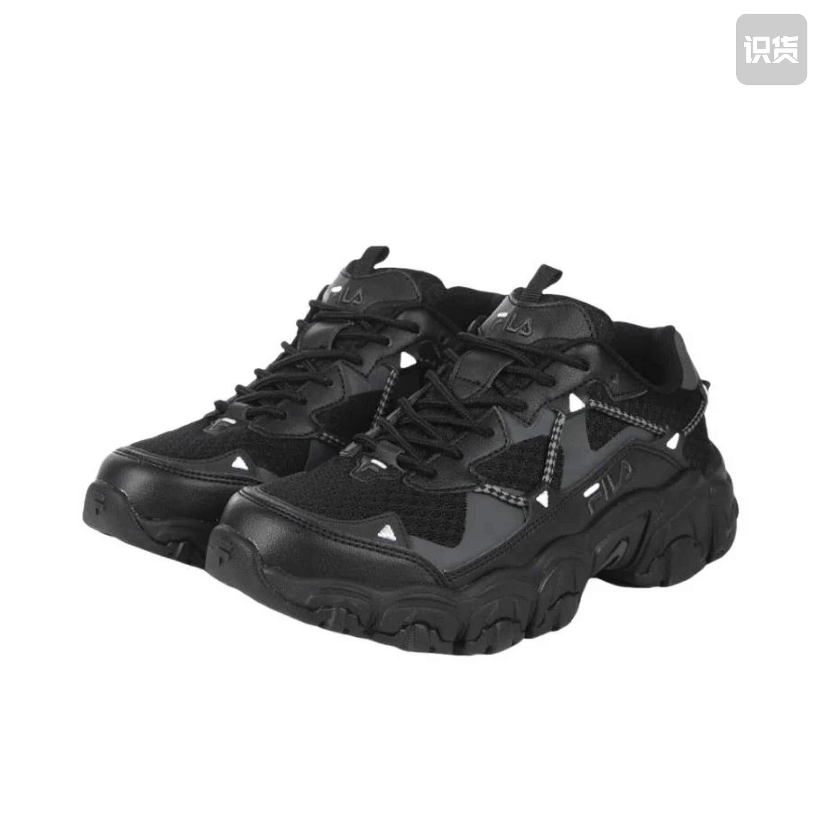FILA/斐乐 猫爪1代 老爹鞋 复古百搭1JM02570H-001山东ls仓