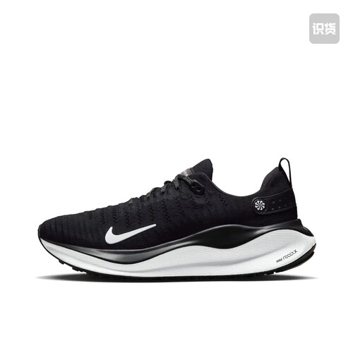 Nike React Infinity Run 4 跑鞋 黑色/暗灰DR2665-001山东ls仓