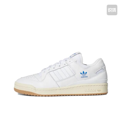 adidas Originals Forum 板鞋 白色/蓝色/米黄色H04903山东ls仓