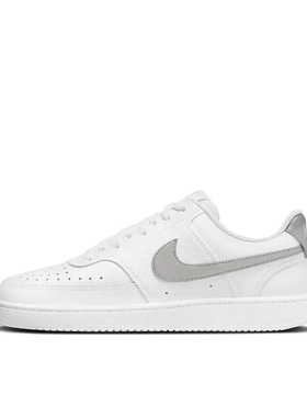 Nike Court Vision 板鞋 复古缓震 白色/灰色CD5434-111山东ls仓