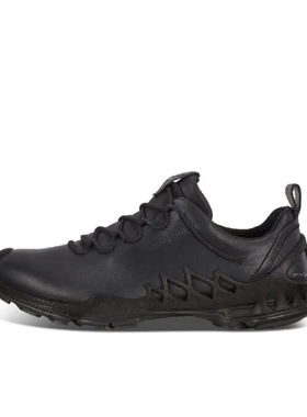 ECCO/爱步 健步探索系列 牛皮 登山鞋 黑色80283401001山东ls仓
