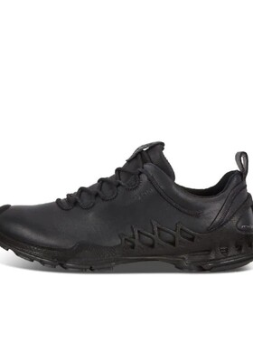 ECCO/爱步 健步探索系列 牛皮 登山鞋 黑色80283401001山东ls仓