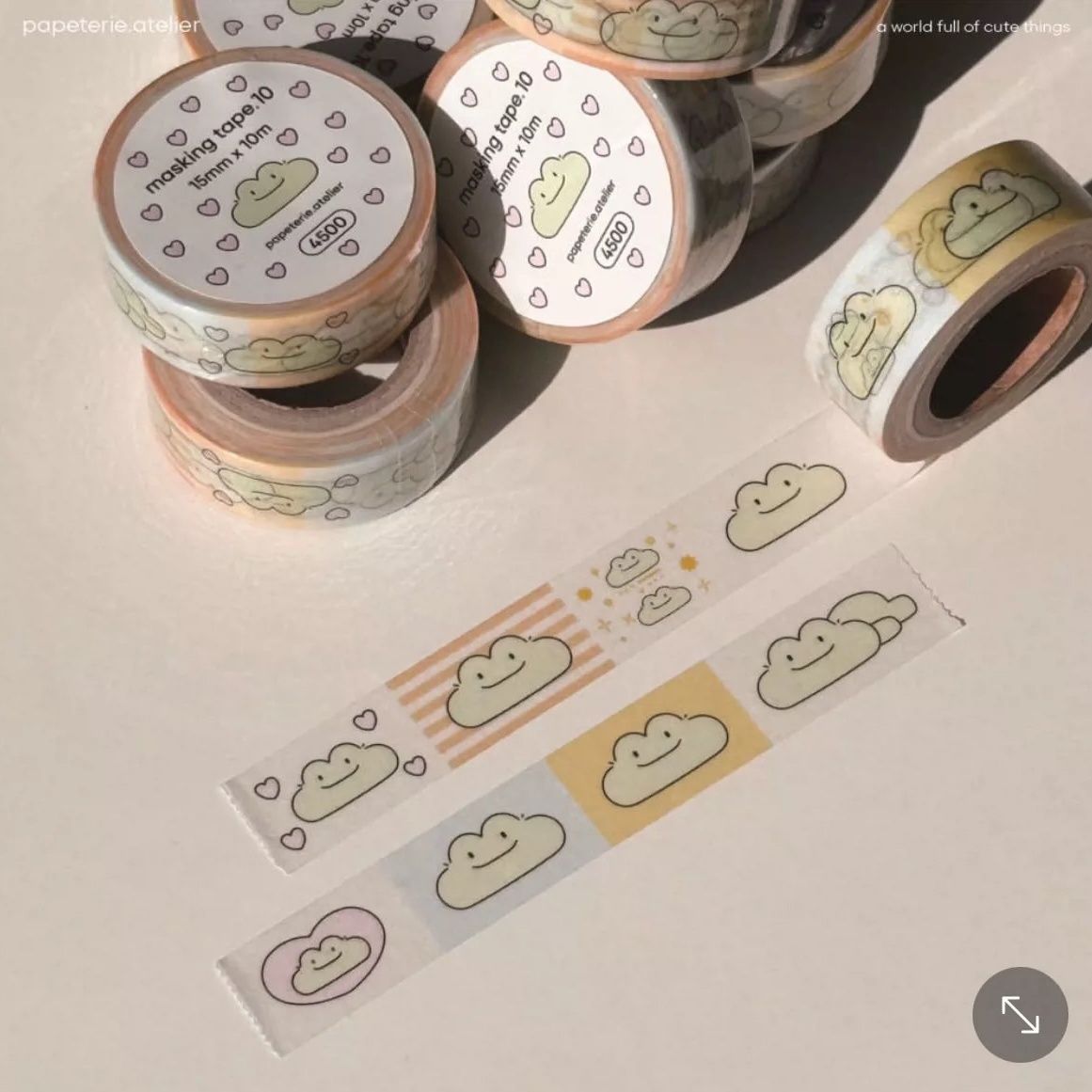 韩国可爱青蛙和纸胶带少女心卡通仓鼠系列手账本diy装饰胶带卷
