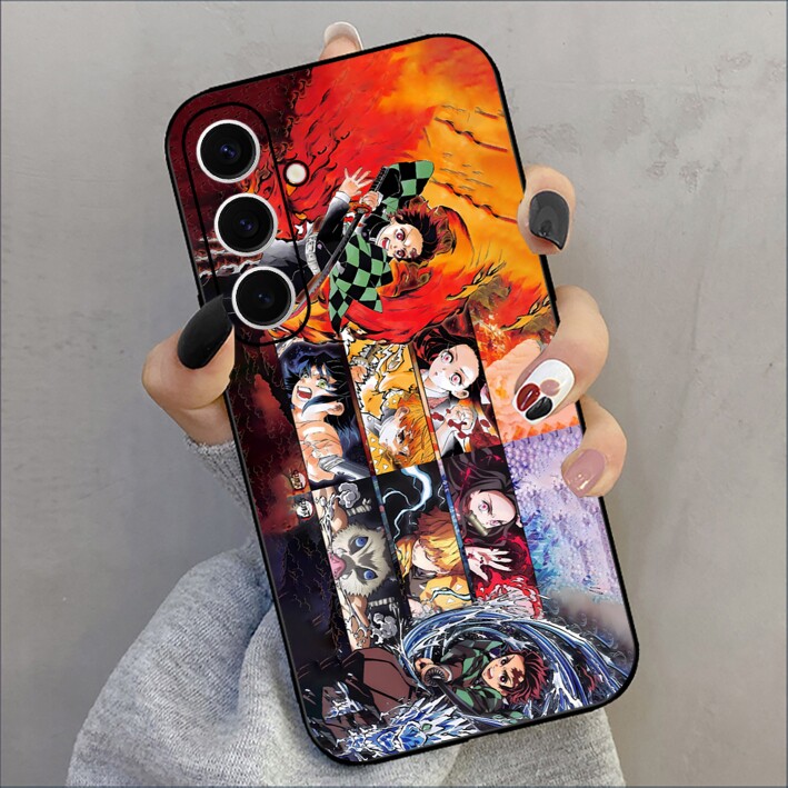 SamsungS25ultra适用26plus三星S24FE手机壳23+22加21u鬼灭之刃A56动漫M55女54男20case17苹果16外14软15电话