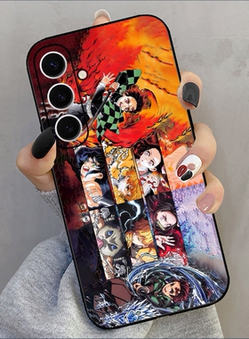 SamsungS25ultra适用26plus三星S24FE手机壳23+22加21u鬼灭之刃A56动漫M55女54男20case17苹果16外14软15电话