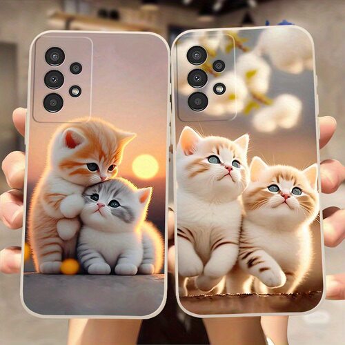 SamsungS26ultra适用S24plus三星S25FE手机壳22+21加23u猫A56猫咪55女54男53cute电话15苹果17可爱case外16软