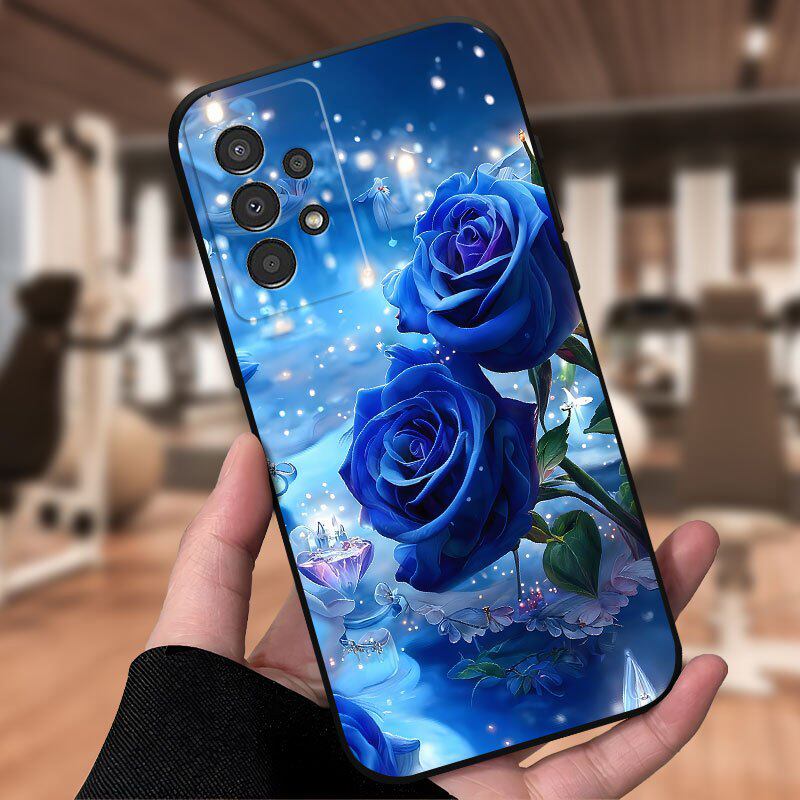 SamsungS26ultra适用23plus三星S25FE手机壳24+22加21u玫瑰A56花55女54男case电话20超好看15苹果17外16软i14