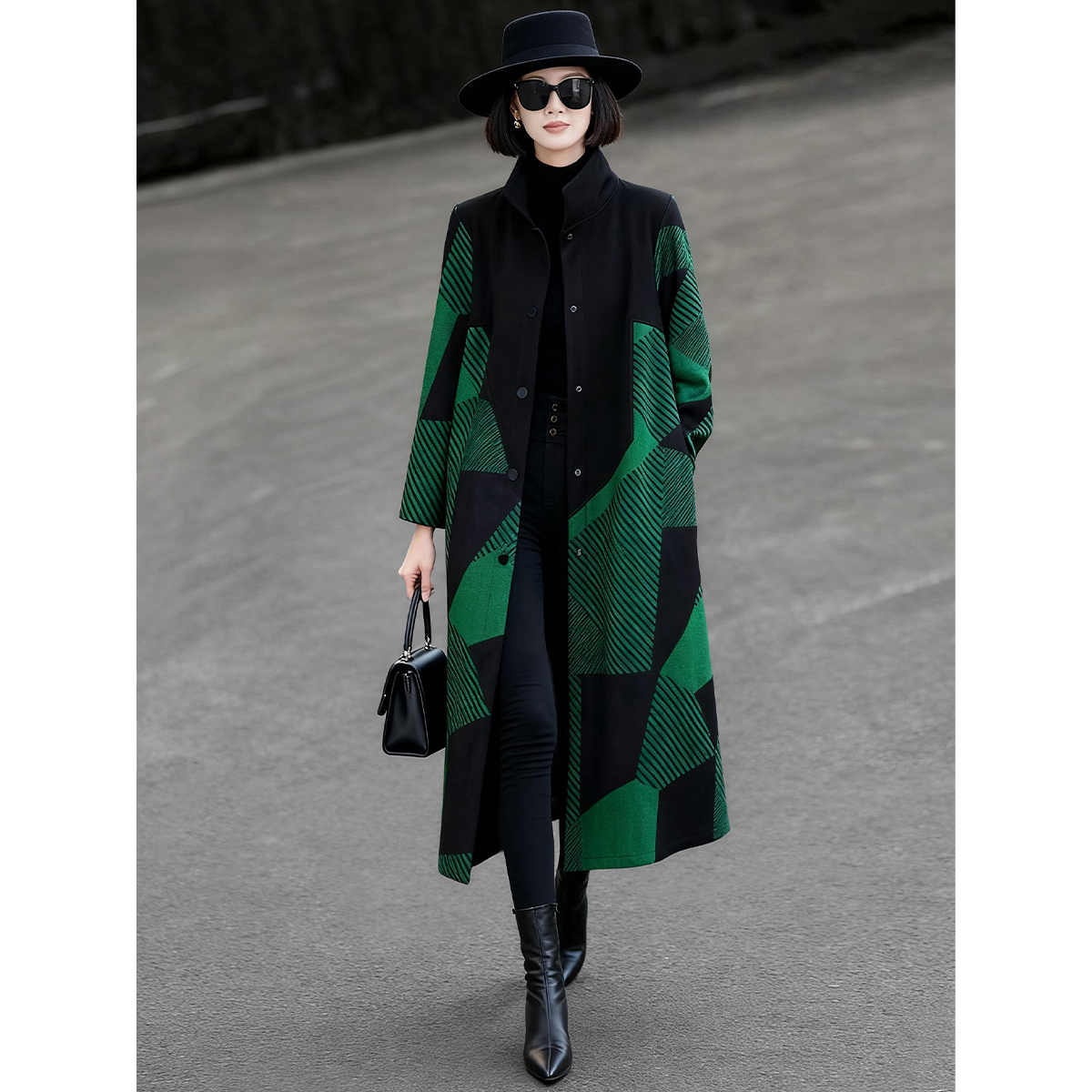 呢子大衣女款外套2025年冬季新款