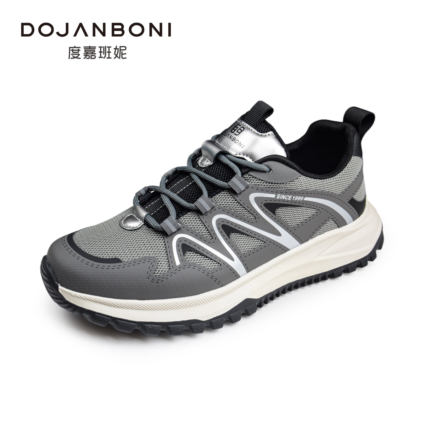 度嘉班妮专柜正品2025年秋款时尚百搭圆头厚底休闲运动鞋男10421,流行男鞋,时尚休闲鞋,淘宝优惠券,粉丝福利购,淘宝优惠卷