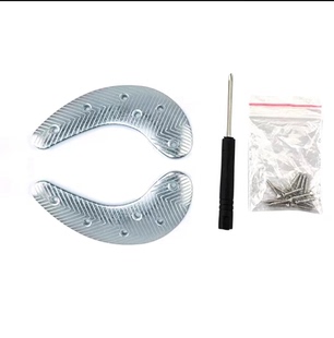 铁掌合金后掌铁鞋掌后跟铁片铁胶马鞋底皮靴防磨操练防滑贴铁鞋底