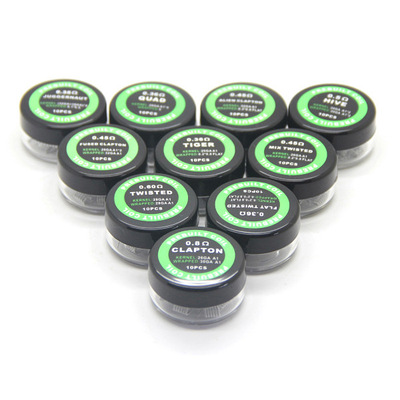 电阻丝RDA花式发热丝Alien coil clapton wire成品电阻丝克莱普顿