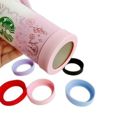 7cm硅胶杯垫杯套水杯底座保护套