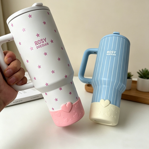 适配RDD冰霸杯保护套TOMIC保温杯套778水杯套40OZ星星冰霸杯杯套