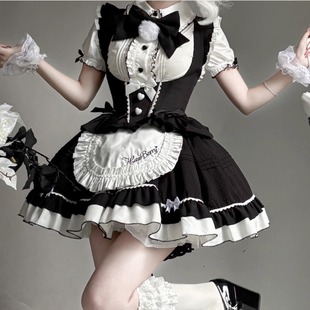 浆果执事山楂浆果Lolita十周年女仆托胸鱼骨显瘦狗短 二团定金