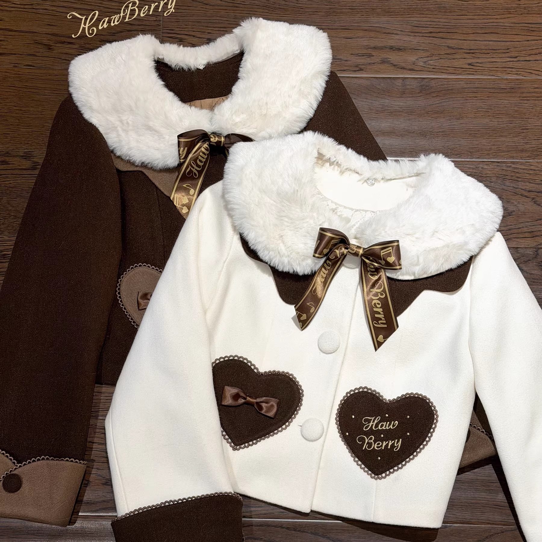 山楂浆果原创设计lolita秋冬新款毛呢外套女短款加厚保暖夹棉外套,模玩/动漫/周边/娃圈三坑/桌游,lolita洛丽塔外套,淘宝优惠券,粉丝福利购,淘宝优惠卷