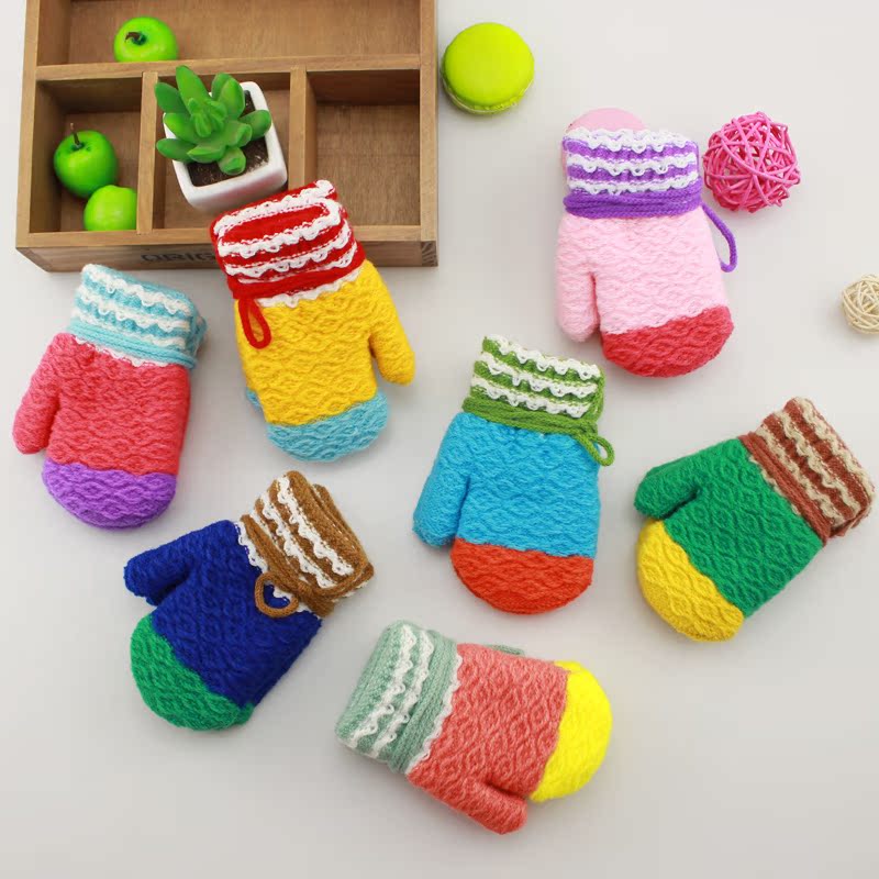 Gants pour enfants en acrylique - Ref 2145207 Image 3