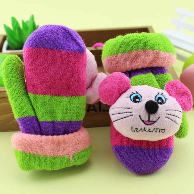 Gants pour enfants STGC en acrylique - Ref 2147822 Image 3