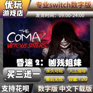 昏迷 2：凶残姐妹 switch数字版 买三送一 switch数字下载版