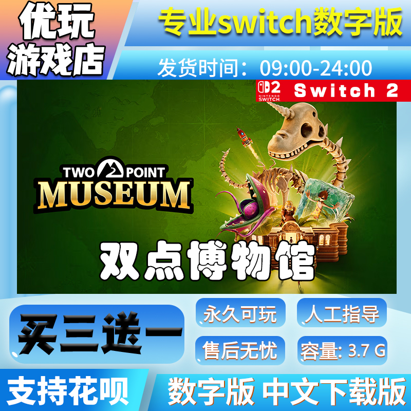 双点博物馆switch2游戏中文版数字下载版买三送一switch数字版