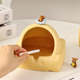 奶酪陶瓷烟灰缸家用客厅创意烟缸高级感办公室高端大气网红收灰缸