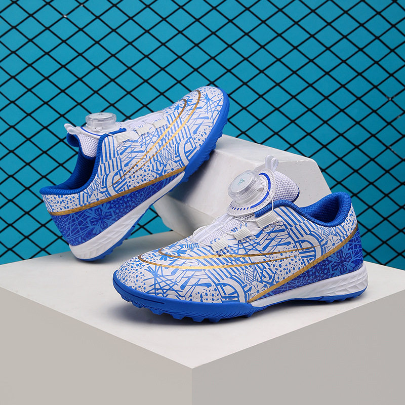 2025儿童足球鞋男童旋转扣小学生训练鞋人造草地平底碎钉球鞋女童,运动鞋new,足球鞋,淘宝优惠券,粉丝福利购,淘宝优惠卷