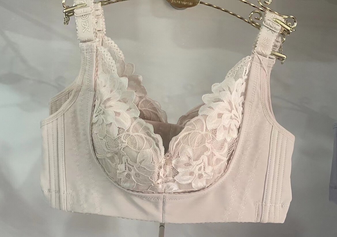 傲雪棋c4-1110薄款胸托性感聚拢无钢圈银纤维调整型内衣文胸正品