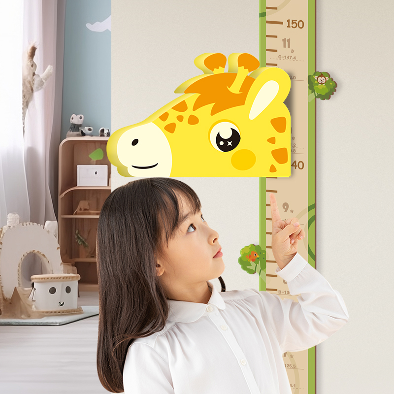 宝宝身高贴量身高尺墙纸