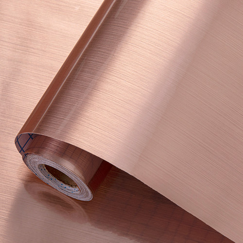 拉丝金属膜贴纸不锈钢改色