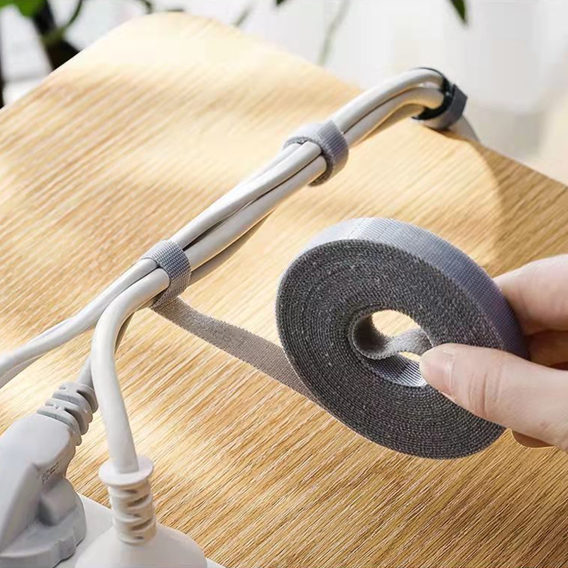 数据线收纳神器魔术贴扎带