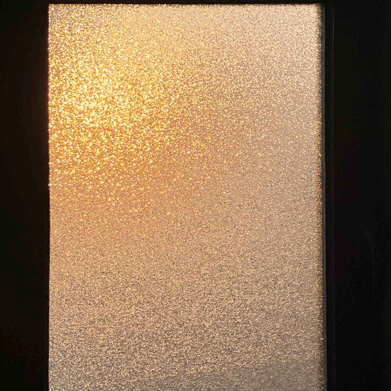 复古磨砂玻璃贴纸透光不透明3D美式浮光跃金卫生间窗户防走光贴膜