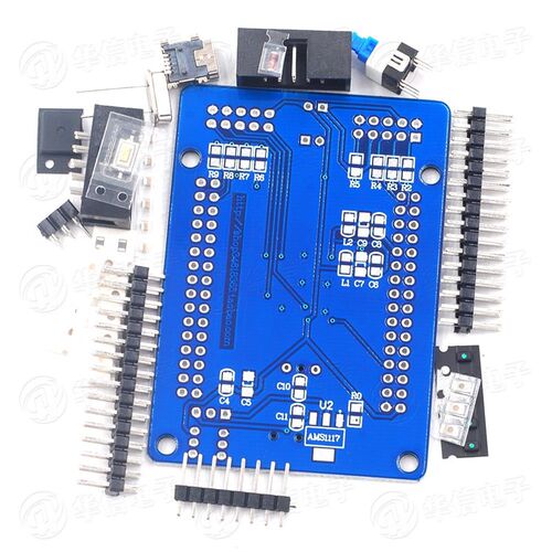 AVR ATmega64ATmega128开发板学习板核心板ATmega128【元件包】