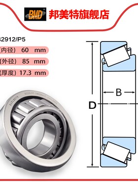 瑞典BMD进口不锈钢轴承S32911 S32912 S32913 S32914 32915 32916