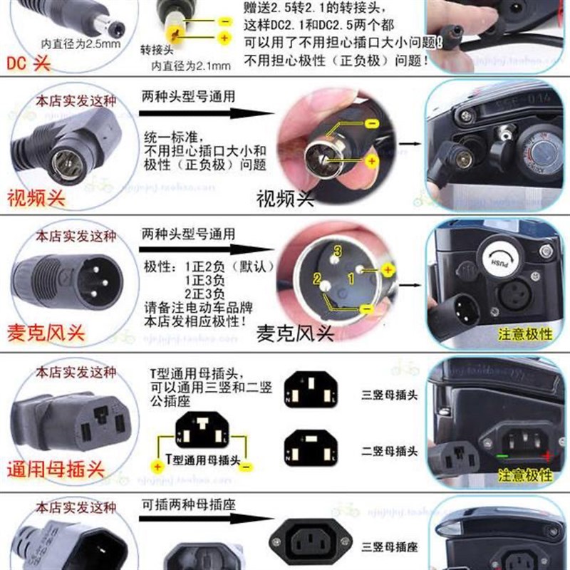 锂电池电动车充电器36V42V2A3A电车锂离子哈雷平衡车通用充电器