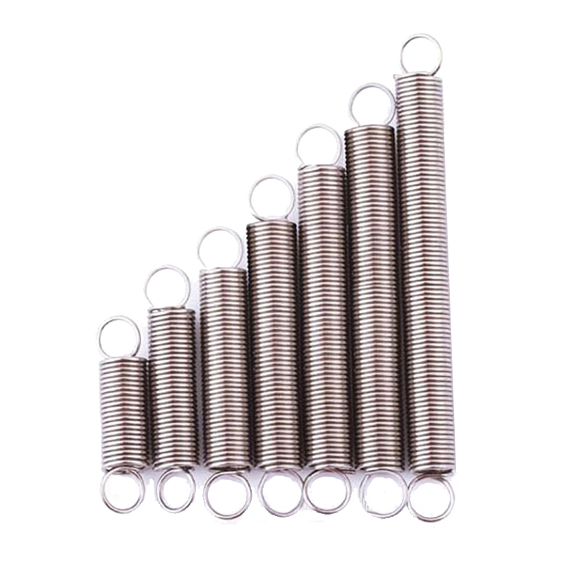 304不锈钢拉簧拉力拉伸带钩弹簧线径0.3/0.4/0.5/0.6/0.8Y/1.0mm