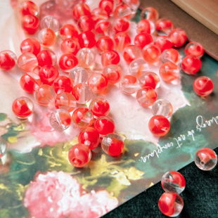 （10颗）进口捷克珠6mm杜鲁克圆珠手工diy串珠手链项链耳环材料