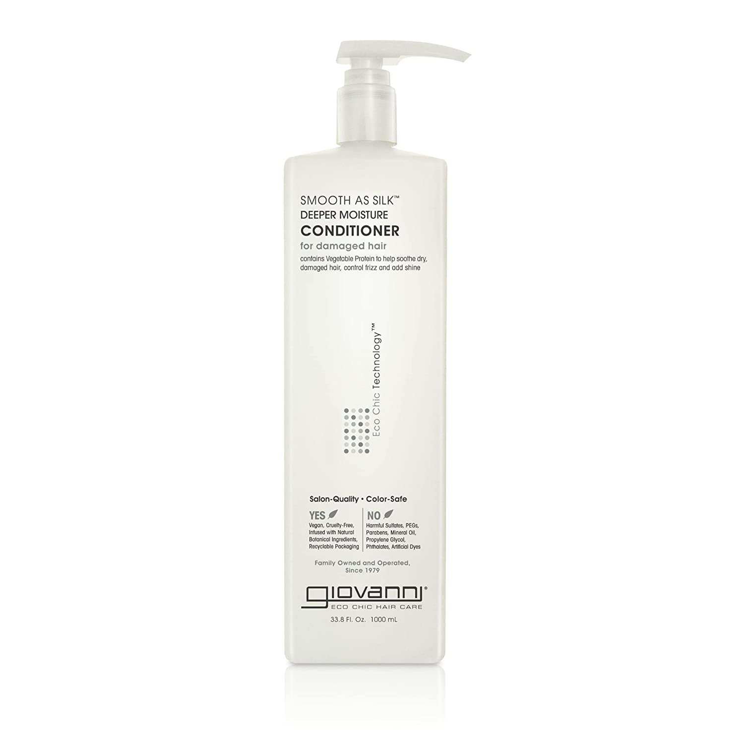 giovanni smooth as silk deeper moisture conditioner, 33.8 oz