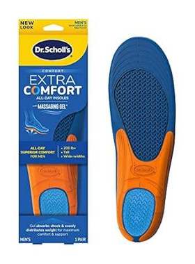 Dr. Scholl's Extra Support Insoles Superior Shock Absorpt