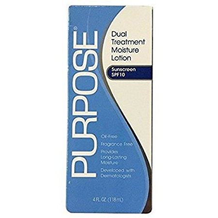 purpose dual treatment moisturizer, spf 10 4 oz (pack of 2)