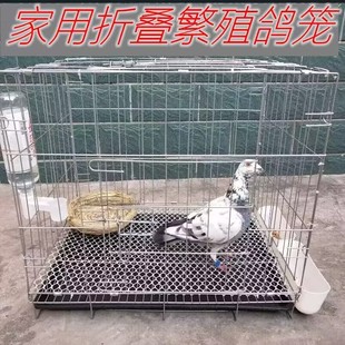 鸽子笼折叠养殖笼鸽子专用配对笼鸽子巢窝大号繁殖鸽笼鸽子笼家用