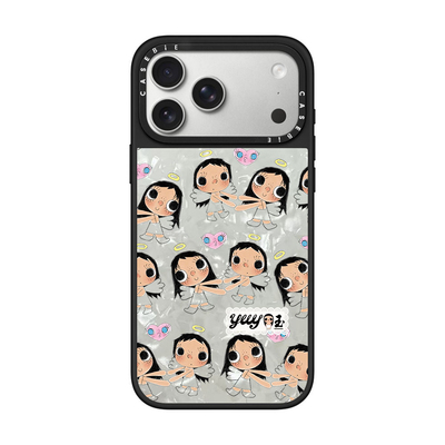 CASE联名呆萌yuy小玉女孩苹果手机壳适用于iPhone17pro16promax15plus14/13/12卡通可爱Air磁吸防摔保护套女