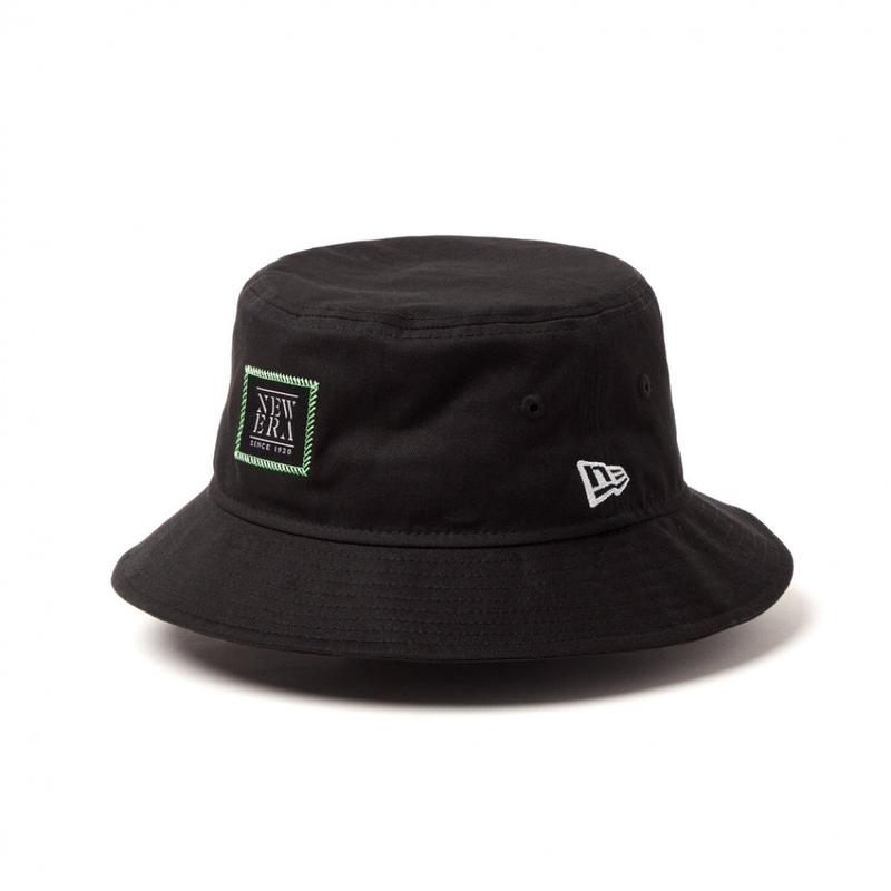 代购New Era男士帽子防晒遮阳棉质黑色夏季户外渔夫帽爆款休闲