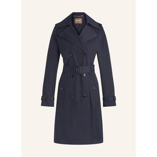 简约 Boss女士风衣防风保暖双排腰带春秋通勤外套爆款 代购 Hugo