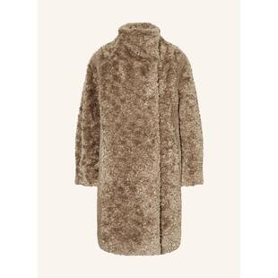 户外大衣爆款 Boss女士外套保暖防寒毛绒仿皮草冬季 休闲 Hugo 代购