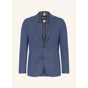 代购BOSS男士西装修身轻盈羊毛单色商务通勤夹克爆款简约